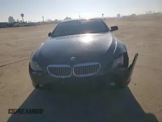 2006 BMW 6 Series 650Ci with VIN WBAEH13496CR50851, listed as a Copart auction lot 87455644 with 57,481 mi miles and Salvage Title. Bid and sale history available at carsss.com. Image 11.
