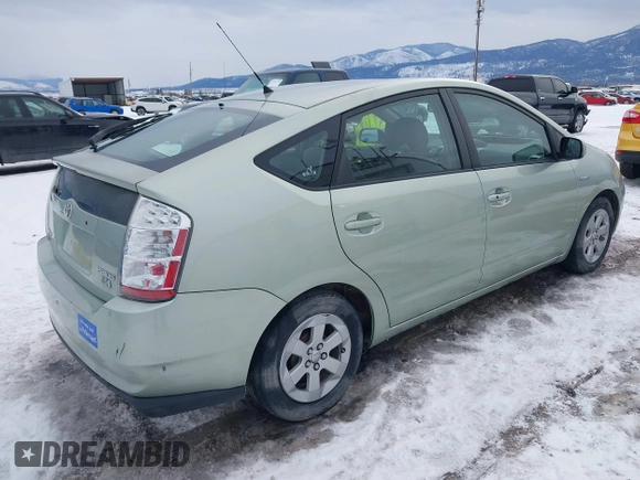2007 Toyota Prius with VIN JTDKB20U077576299, listed as a IAAI auction lot 41473419 with 247,242 mi miles. Bid and sale history available at carsss.com. Image 4.