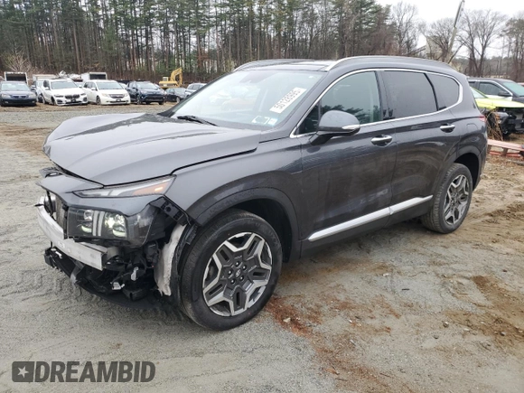 2022 Hyundai Santa Fe Limited with VIN 5NMS4DAL4NH425838, listed as a Copart auction lot 50128995 with 60,010 mi miles and Clean Title. Bid and sale history available at carsss.com. Image 1.