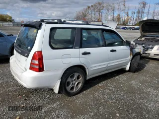 2003 Subaru Forester XS with VIN JF1SG65663H750096, listed as a Copart auction lot 76763824 with 0 mi miles and Salvage Title. Bid and sale history available at carsss.com. Image 3.