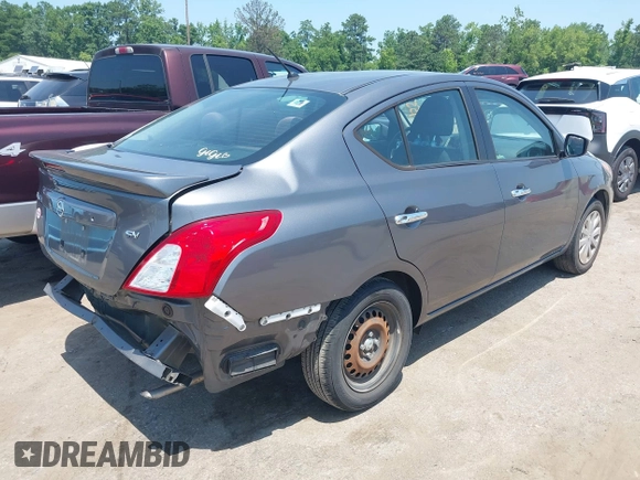 2017 Nissan Versa S Plus with VIN 3N1CN7AP1HL895082, listed as a IAAI auction lot 42545514 with 43,980 mi miles and . Bid and sale history available at DreamBid. Image 4.