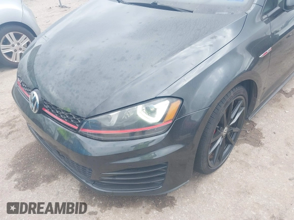 2015 Volkswagen Golf GTI Autobahn w/Performance Pkg with VIN 3VW447AU4FM075027, listed as a IAAI auction lot 41494514 with 103,038 mi miles. Bid and sale history available at carsss.com. Image 17.