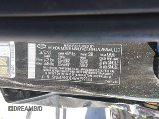 2024 Hyundai Tucson SEL with VIN 5NMJB3DE4RH299544, listed as a IAAI auction lot 41818475 with 37,698 mi miles. Bid and sale history available at carsss.com. Image 9.