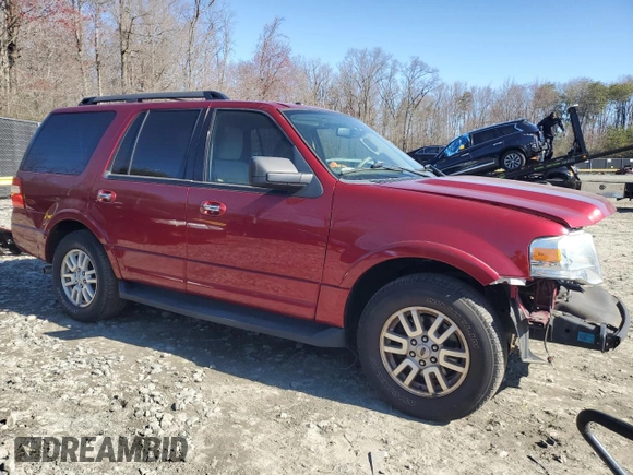 2014 Ford Expedition King Ranch with VIN 1FMJU1J5XEEF24125, listed as a Copart auction lot 49211925 with 68,851 mi miles and Salvage title. Bid and sale history available at DreamBid. Image 4.
