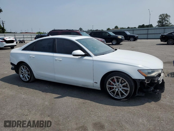 2015 Audi A6 2.0T Premium with VIN WAUCFAFC2FN027258, listed as a Copart auction lot 64883883 with 103,785 mi miles. Bid and sale history available at carsss.com. Image 4.