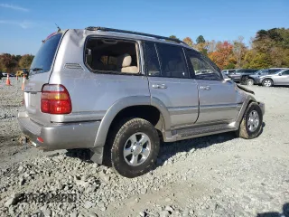 2001 Toyota Land Cruiser with VIN JTEHT05J212015774, listed as a Copart auction lot 78357654 with 180,514 mi miles and Salvage Title. Bid and sale history available at carsss.com. Image 3.