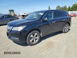 2014 Acura MDX z VIN 5FRYD4H22EB033626, wystawiony jako Copart lot #56412005 z przebiegiem 105 639 mil mil oraz Szkoda całkowita • Salvage title. Historia ofert i sprzedaży dostępna na DreamBid. Obrazek 1.