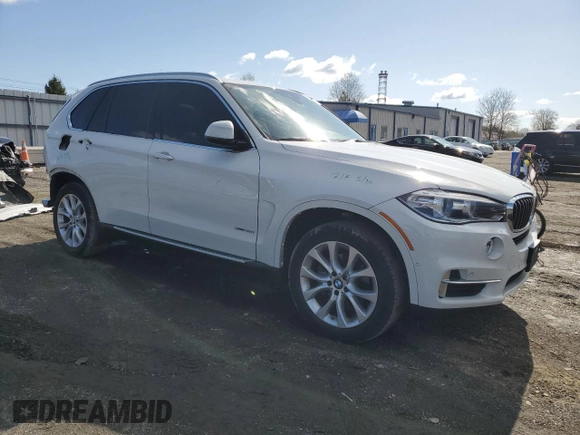 2018 BMW X5 xDrive35i with VIN 5UXKR0C53J0X93705, listed as a Copart auction lot 51715435 with 106,677 mi miles and Salvage Title. Bid and sale history available at carsss.com. Image 4.