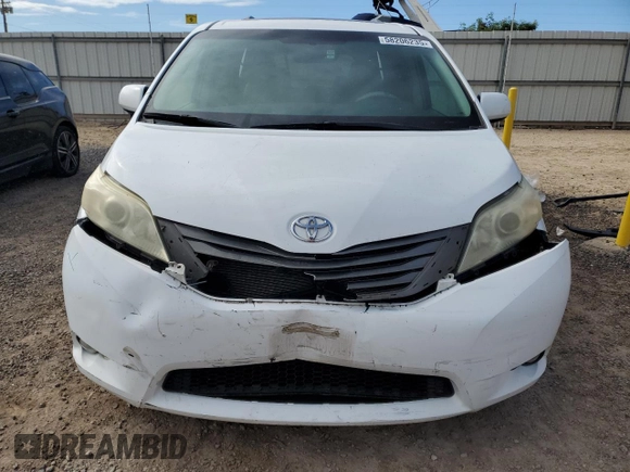2012 Toyota Sienna XLE AAS with VIN 5TDYK3DC4CS231794, listed as a Copart auction lot 58206235 with 141,935 mi miles and Non repairable. Bid and sale history available at DreamBid. Image 5.