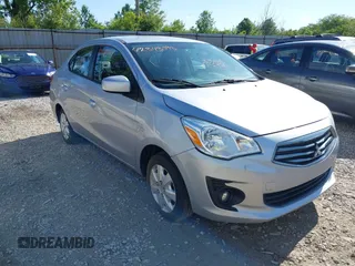 2017 Mitsubishi Mirage ES z VIN ML32F3FJ0HHF12577, wystawiony jako IAAI lot #42343593 z przebiegiem 150 000 mil mil oraz . Historia ofert i sprzedaży dostępna na DreamBid. Obrazek 1.