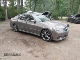 2008 Infiniti M with VIN JNKBY01E28M500644, listed as a IAAI auction lot 42432257 with 161,322 mi miles and . Bid and sale history available at DreamBid. Image 1.