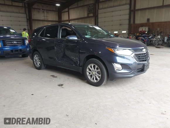 2018 Chevrolet Equinox LT z VIN 3GNAXSEV7JL367487, wystawiony jako IAAI lot #42228399 z przebiegiem 33 710 mil mil oraz . Historia ofert i sprzedaży dostępna na DreamBid. Obrazek 1.