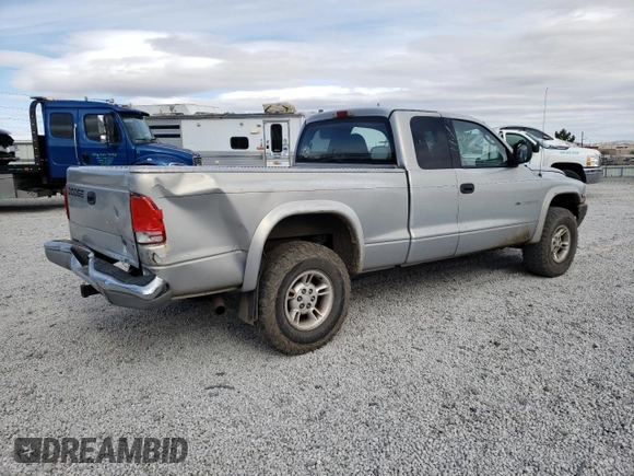 1999 Dodge Dakota SLT with VIN 1B7GG22Y2XS165166, listed as a Copart auction lot 47440435 with 167,345 mi miles and Salvage Title. Bid and sale history available at DreamBid. Image 3.
