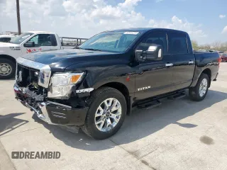 2024 Nissan Titan Pro-4X with VIN 1N6AA1ED3RN109827, listed as a Copart auction lot 50633225 with 4,076 mi miles and Salvage title. Bid and sale history available at DreamBid. Image 1.