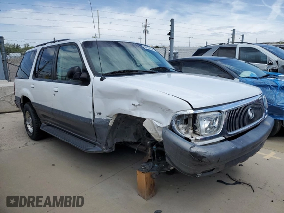 2001 Mercury Mountaineer with VIN 4M2ZU86P71UJ01507, listed as a Copart auction lot 55423855 with 121,733 mi miles and Non repairable. Bid and sale history available at DreamBid. Image 4.