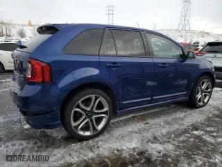 2013 Ford Edge Sport with VIN 2FMDK4AKXDBC34245, listed as a Copart auction lot 83884234 with 98,971 mi miles and Salvage Title. Bid and sale history available at carsss.com. Image 3.
