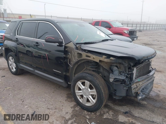 2016 GMC Terrain SLE with VIN 2GKALMEK6G6292935, listed as a IAAI auction lot 41646457 with 136,115 mi miles and . Bid and sale history available at DreamBid. Image 1.