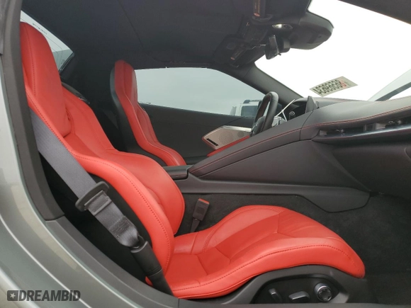 2024 Chevrolet Corvette 2LT with VIN 1G1YB3D40R5100877, listed as a Copart auction lot 86569634 with 4,261 mi miles and Non Repairable. Bid and sale history available at carsss.com. Image 10.