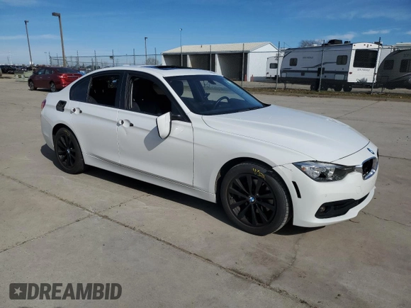 2016 BMW 3 Series 320i with VIN WBA8E1G52GNU10255, listed as a Copart auction lot 46000085 with 83,988 mi miles and Salvage Title. Bid and sale history available at DreamBid. Image 4.