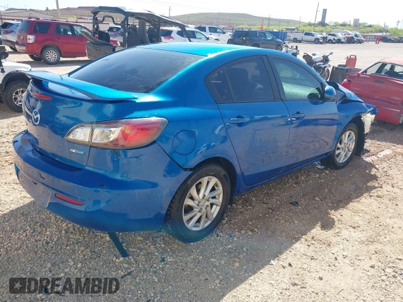 2012 Mazda 3 i Touring with VIN JM1BL1V77C1672146, listed as a IAAI auction lot 42004669 with Not Provided miles and . Bid and sale history available at DreamBid. Image 4.
