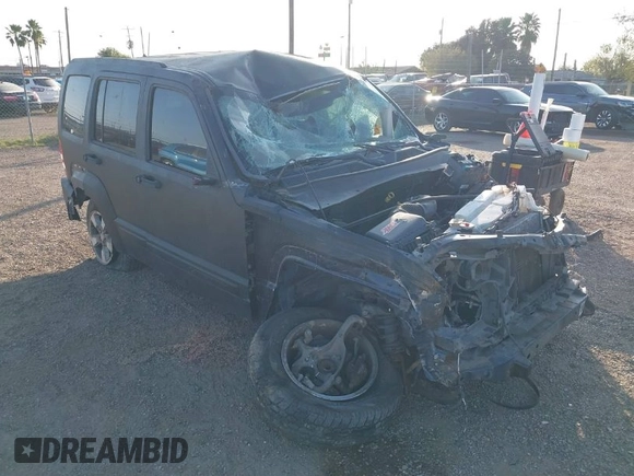 2008 Jeep Liberty Sport with VIN 1J8GP28K98W245697, listed as a IAAI auction lot 40896591 with Not Provided miles. Bid and sale history available at carsss.com. Image 1.