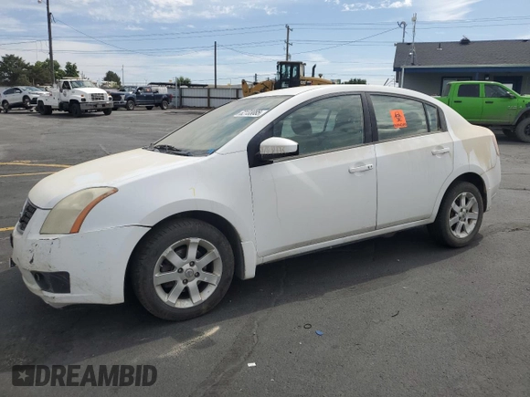 2007 Nissan Sentra S with VIN 3N1AB61E27L620022, listed as a Copart auction lot 62133085 with 204,460 mi miles and Salvage title. Bid and sale history available at DreamBid. Image 1.