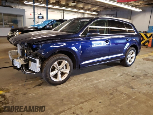 2023 Audi Q7 Premium with VIN WA1AXBF74PD007479, listed as a Copart auction lot 63156033 with 1,042 mi miles and . Bid and sale history available at DreamBid. Image 1.