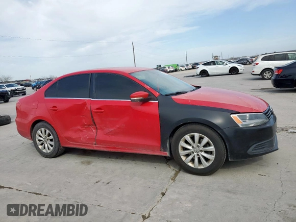 2013 Volkswagen Jetta Sedan SE with VIN 3VWDP7AJ0DM407197, listed as a Copart auction lot 49000125 with 195,007 mi miles and Salvage Title. Bid and sale history available at carsss.com. Image 4.