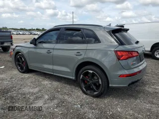 2019 Audi SQ5 Premium Plus with VIN WA1B4AFY1K2001739, listed as a Copart auction lot 44765984 with 29,469 mi miles and . Bid and sale history available at DreamBid. Image 2.