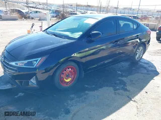 2020 Hyundai Elantra SEL with VIN KMHD84LF0LU927820, listed as a IAAI auction lot 41645762 with 47,111 mi miles. Bid and sale history available at carsss.com. Image 2.