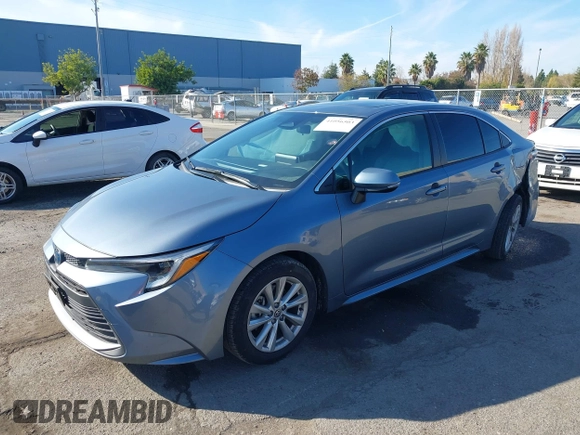 2023 Toyota Corolla Hybrid LE with VIN JTDBCMFEXP3006343, listed as a IAAI auction lot 41056503 with 121,690 mi miles. Bid and sale history available at carsss.com. Image 17.