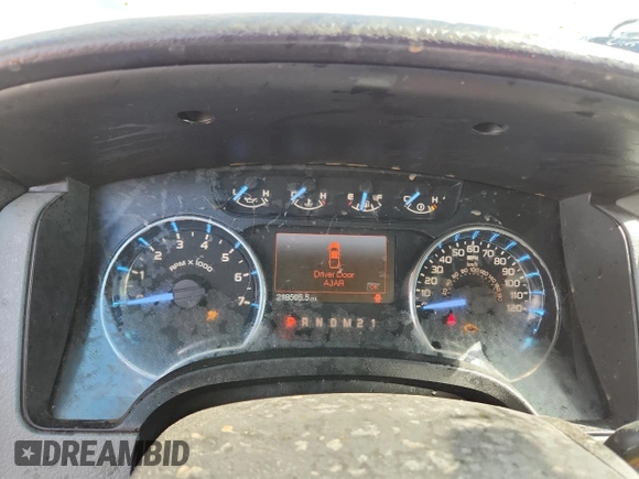 2011 Ford F-150 XL with VIN 1FTEX1CM5BFB48134, listed as a Copart auction lot 63298945 with 218,595 mi miles and Salvage title. Bid and sale history available at DreamBid. Image 9.