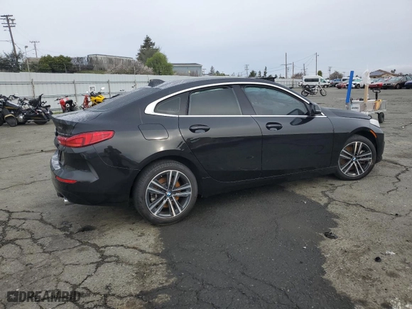 2020 BMW 2 Series 228i xDrive with VIN WBA73AK06L7G18606, listed as a Copart auction lot 45333025 with NaN miles and Salvage Title. Bid and sale history available at carsss.com. Image 3.