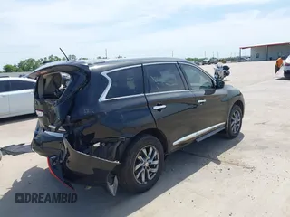 2013 Infiniti JX35 z VIN 5N1AL0MM0DC347143, wystawiony jako IAAI lot #42239032 z przebiegiem 177 662 mil mil oraz . Historia ofert i sprzedaży dostępna na DreamBid. Obrazek 4.