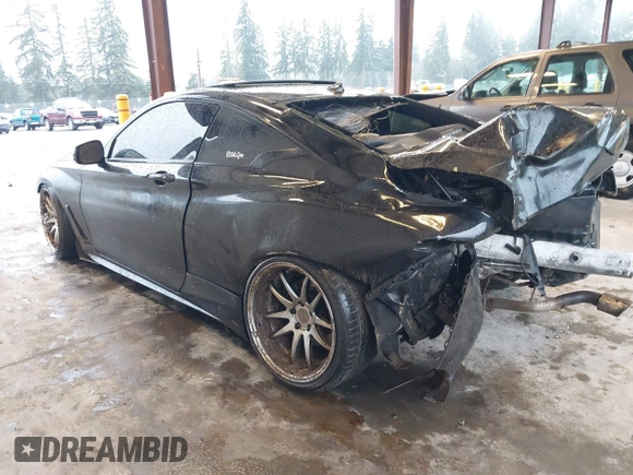 2017 Infiniti Q60 Sport with VIN JN1EV7EK5HM360687, listed as a IAAI auction lot 41243501 with 103,027 mi miles and . Bid and sale history available at DreamBid. Image 3.