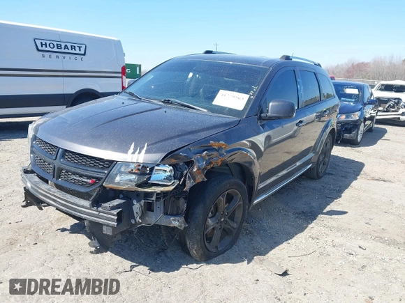 2018 Dodge Journey Crossroad with VIN 3C4PDDGG2JT371226, listed as a IAAI auction lot 41779563 with 159,092 mi miles and . Bid and sale history available at DreamBid. Image 2.