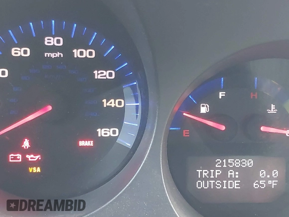 2004 Acura TL with VIN 19UUA662X4A009154, listed as a IAAI auction lot 42043934 with 215,830 mi miles. Bid and sale history available at carsss.com. Image 7.