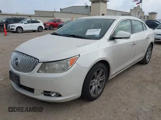 2012 Buick LaCrosse Leather with VIN 1G4GC5E33CF337877, listed as a IAAI auction lot 42144599 with 222,729 mi miles. Bid and sale history available at carsss.com. Image 2.