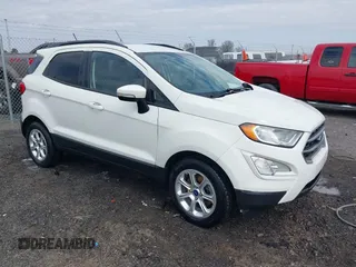 2019 Ford EcoSport SE with VIN MAJ3S2GE5KC303920, listed as a IAAI auction lot 41662368 with 91,207 mi miles and . Bid and sale history available at carsss.com. Image 1.