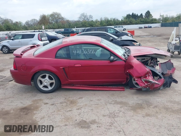 2004 Ford Mustang Standard с VIN 1FAFP40664F196973, выставлен на аукционе IAAI как лот 42136306 с пробегом 126 409 миль миль и . История ставок и продаж доступна на DreamBid. Изображение 13.