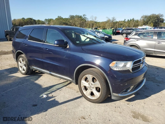 2015 Dodge Durango Limited with VIN 1C4RDJDG0FC703002, listed as a Copart auction lot 48131165 with 138,422 mi miles and Clean Title. Bid and sale history available at carsss.com. Image 4.