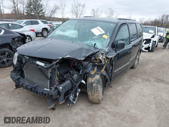 2011 Chrysler Town & Country Touring with VIN 2A4RR5DG0BR781302, listed as a IAAI auction lot 42049909 with 1 mi miles. Bid and sale history available at carsss.com. Image 18.