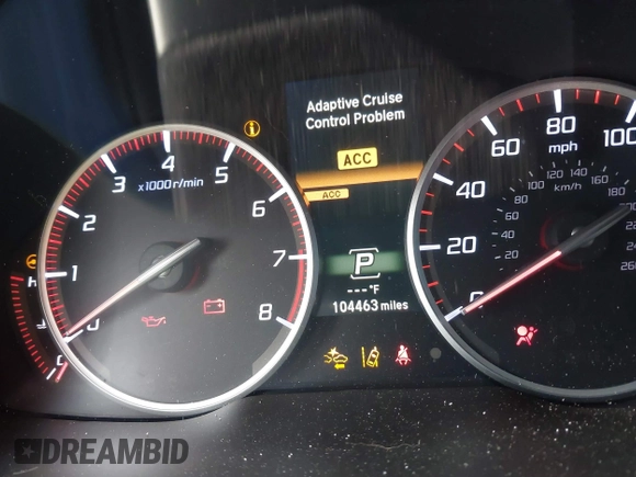 2020 Acura ILX w/Premium/A-SPEC Pkg with VIN 19UDE2F89LA004463, listed as a IAAI auction lot 41371656 with 104,463 mi miles. Bid and sale history available at carsss.com. Image 16.