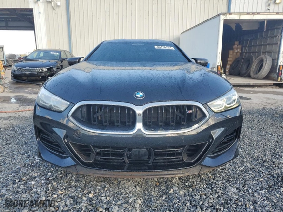 2023 BMW 8 Series M850i with VIN WBAGV8C02PCK67527, listed as a Copart auction lot 80470154 with 17,873 mi miles and Salvage Title. Bid and sale history available at carsss.com. Image 5.