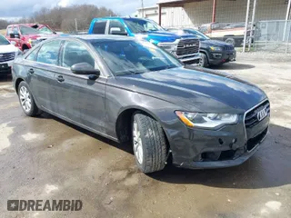 2012 Audi A6 2.0T Premium with VIN WAUCFAFC4CN076070, listed as a IAAI auction lot 41706368 with 64,479 mi miles. Bid and sale history available at carsss.com. Image 1.