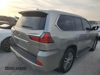 2019 Lexus LX with VIN JTJHY7AXXK4289896, listed as a Copart auction lot 74352084 with 0 mi miles and Salvage Title. Bid and sale history available at carsss.com. Image 3.