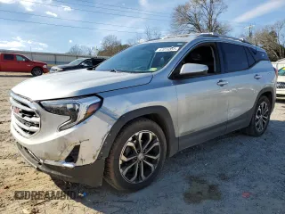2019 GMC Terrain SLT with VIN 3GKALPEVXKL203559, listed as a Copart auction lot 47019355 with 193,723 mi miles and Salvage Title. Bid and sale history available at carsss.com. Image 1.