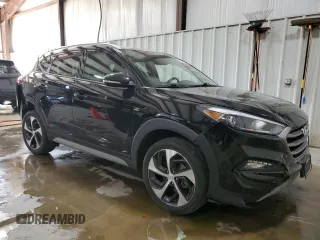 2018 Hyundai Tucson Sport z VIN KM8J3CAL6JU817677, wystawiony jako Copart lot #53757355 z przebiegiem 91 366 mil mil oraz Szkoda całkowita • Salvage title. Historia ofert i sprzedaży dostępna na DreamBid. Obrazek 4.