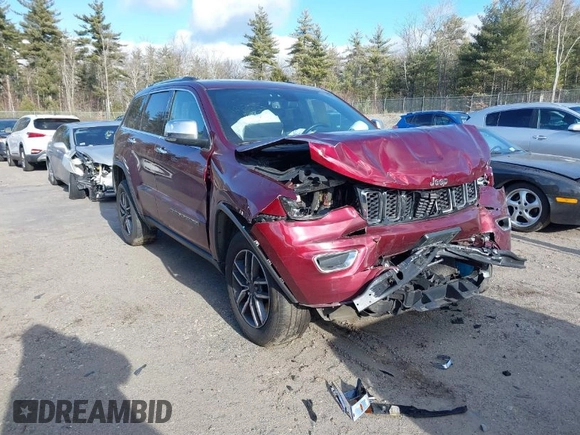 2021 Jeep Grand Cherokee 80th Anniversary with VIN 1C4RJFBG4MC579984, listed as a IAAI auction lot 41242952 with 120,151 mi miles and . Bid and sale history available at DreamBid. Image 1.