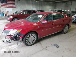 2013 Lincoln MKS with VIN 1LNHL9DK5DG614075, listed as a Copart auction lot 63933225 with 61,294 mi miles and Clean title. Bid and sale history available at DreamBid. Image 1.